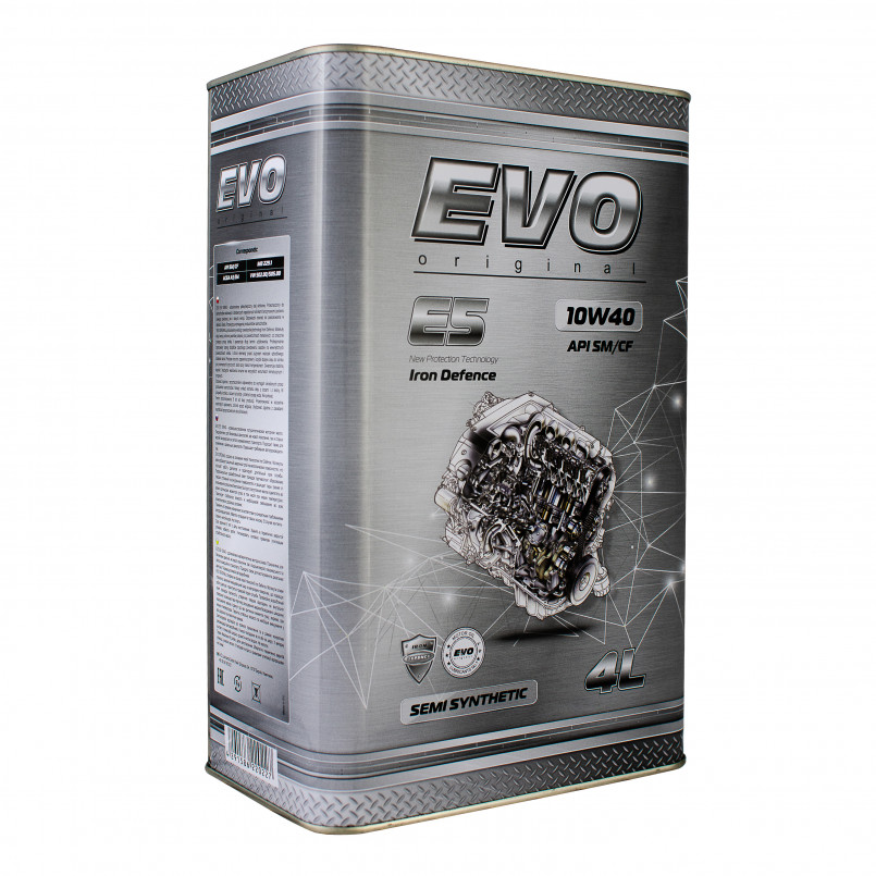 Олива моторна EVO E5 10W-40 SM/CF 4л.